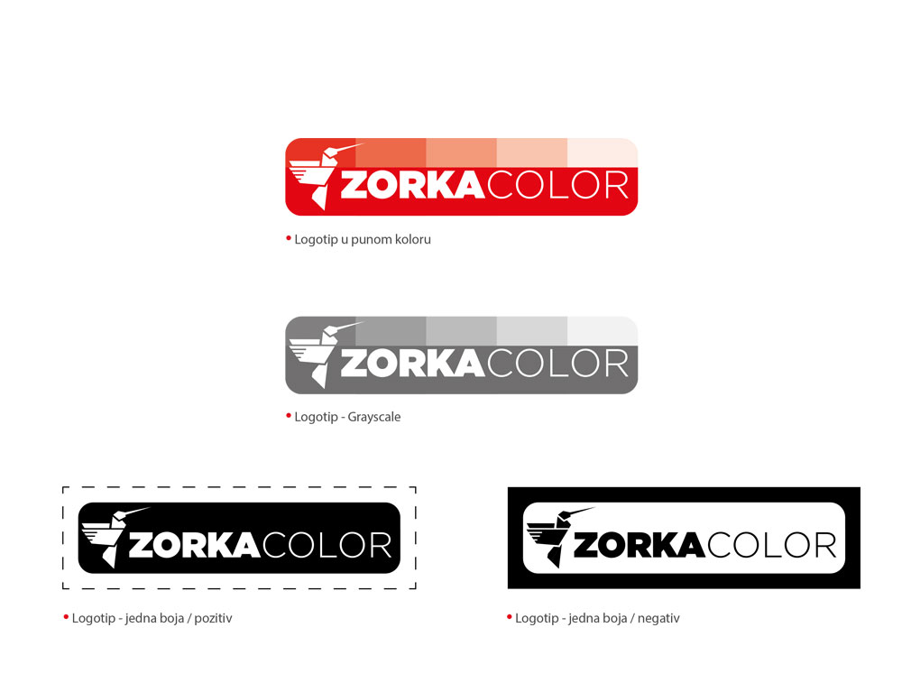 zorka color logo varijacije 2